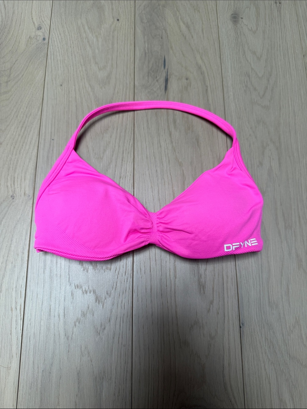 Dfyne Bright Fuschia Impact Strappy Bra